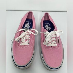 Vans NWOT or Box Women's Pink Canvas Sneaker Size 8